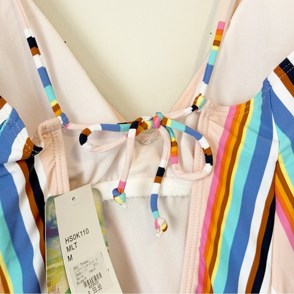 NWT Hobie Women's Standard Double Strap One Piece Swimsuit M - Picture 9 of 11